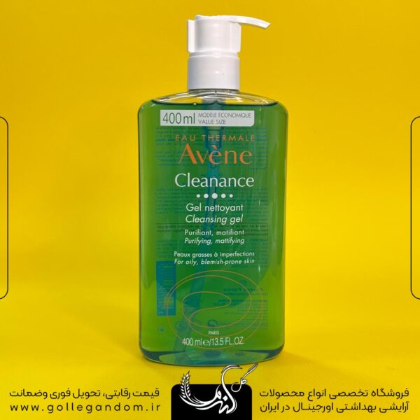 ژل شستشوی صورت و بدن کلینانس Cleanance اون 400 میلی لیتر