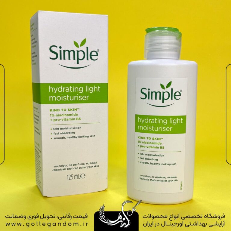 کرم های آبرسان مرطوب کننده ریچ و لایت سیمپل
